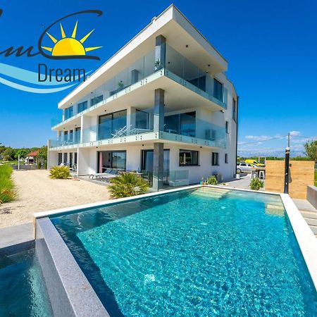 Jamc Dream Familientraum Direkt Am Meer Mit Beheiztem Pool Privlaka  Eksteriør billede